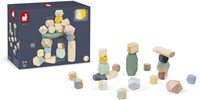 Janod stapelstenen Sweet Cocoon - houten bouwstenen voor kinderen-2