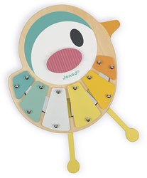 Janod Pure - Xylofoon Vogel Houten Speelgoed Muziekinstrument