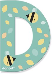 Janod houten speelgoed - Pure Alfabet letter D educatief
