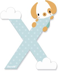 Janod houten speelgoed - Alfabet letter X educatief