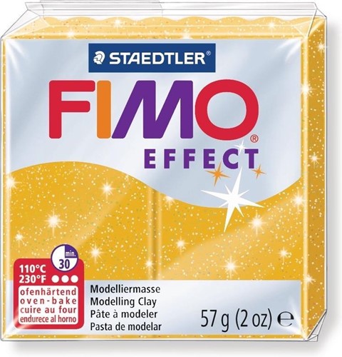 Fimo Effect boetseerklei 57g Metallic Blauw - 302
