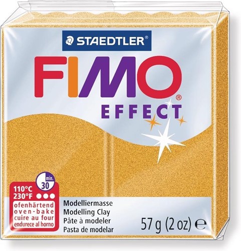 Fimo Effect boetseerklei 57g Goud - 11