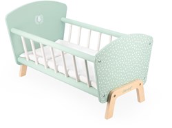Janod poppenbed Zen - houten speelgoedbedje voor babypoppen