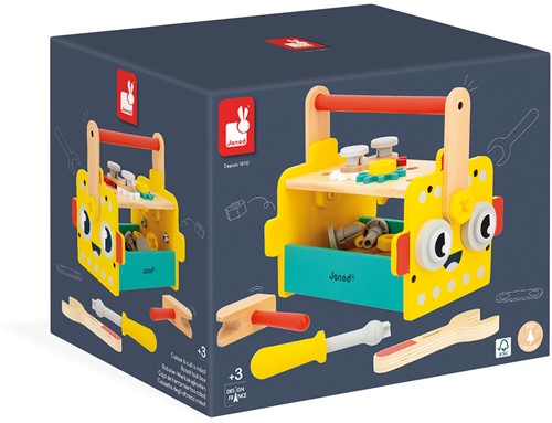 Janod Brico'Kids - Gereedschapskist Robot