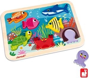 Janod Chunky Puzzel Onderwaterwereld janod kopen in de aanbieding Janod Chunky Puzzel Onderwaterwereld janod kopen in de aanbieding