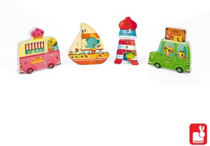 Janod Verticale Puzzel Vakantie janod kopen in de aanbieding Janod Verticale Puzzel Vakantie janod kopen in de aanbieding