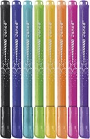 Janod glitter viltstiften set - 8 kleuren - creatieve knutselstiften-2