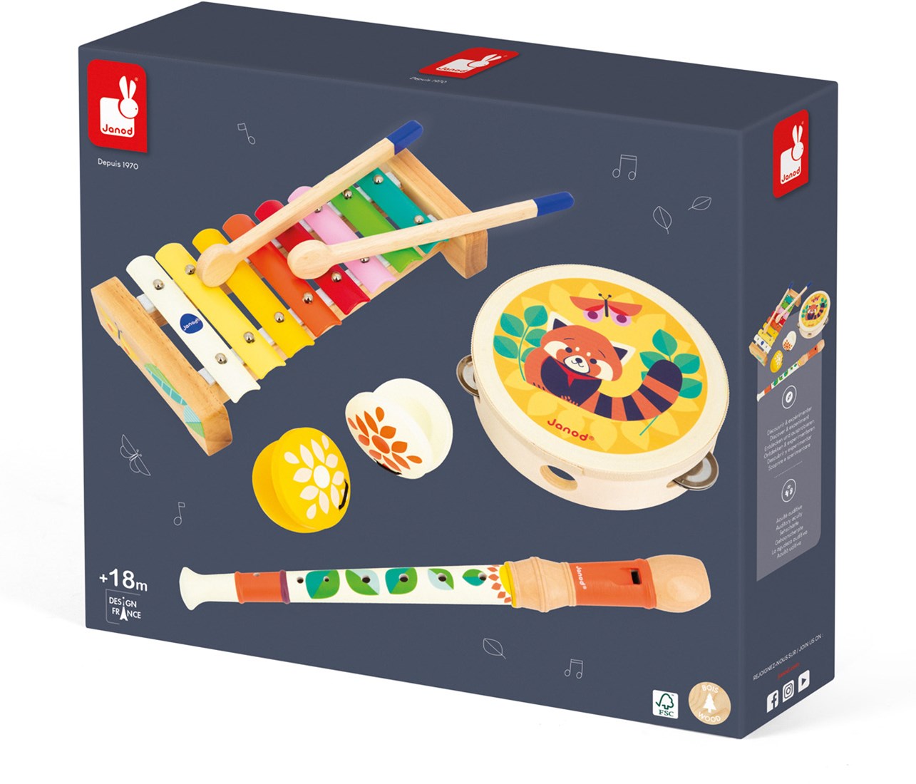 Tidlo Houten Muziekinstrumenten | Bestel Eenvoudig - Het Houten Poppenhuis