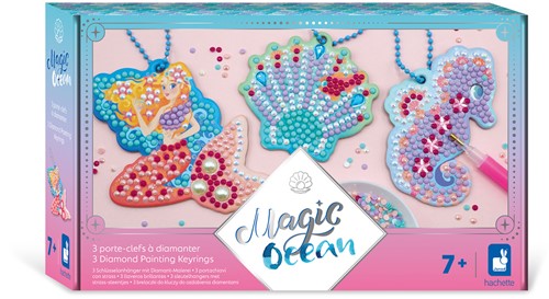 Janod Atelier - Magic Ocean - Sleutelhangers met strass