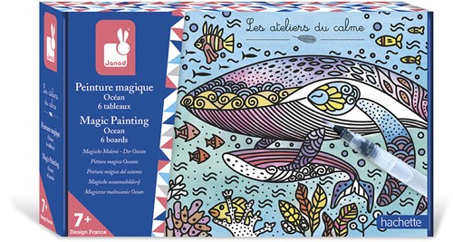 Janod schilderen - Magisch schilderij oceaan knutselset voor kinderen