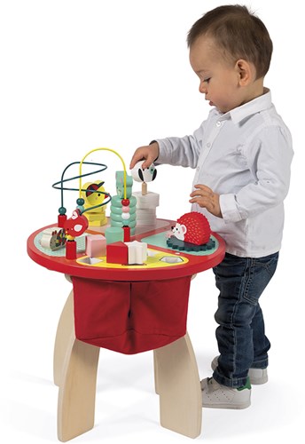 Janod houten activiteitentafel - Baby Forest - interactief speelgoed-3