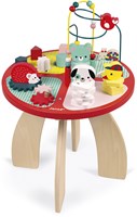Janod houten activiteitentafel - Baby Forest - interactief speelgoed