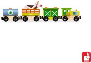 Janod Story Trein Boerderij janod kopen in de aanbieding
