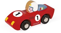Janod houten raceauto - Story Racing Speed - rood of blauw - speelgoedauto-3
