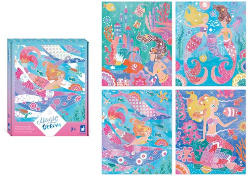 Janod Atelier - Magic Ocean - Aquarel verf