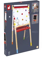 Janod schoolbord - verstelbaar krijtbord en whiteboard Splash-2