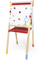 Janod schoolbord - verstelbaar krijtbord en whiteboard Splash