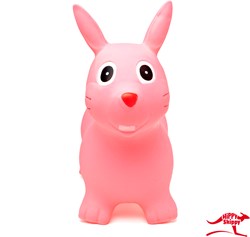 Hippy Skippy springdier konijn roze - skippybal voor kinderen