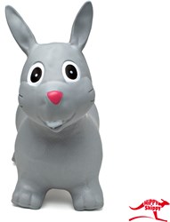 Hippy Skippy skippybal konijn grijs - speelgoed voor kinderen