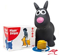 Hippy Skippy springdier hond blauw - speelgoed skippybal-3