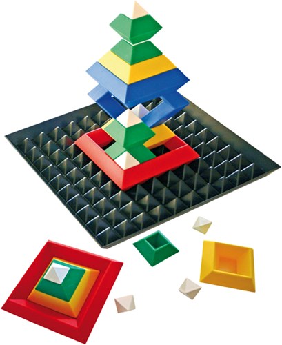 Eduplay puzzel speelgoed - Triangle Puzzle met basis set van 25 stukken