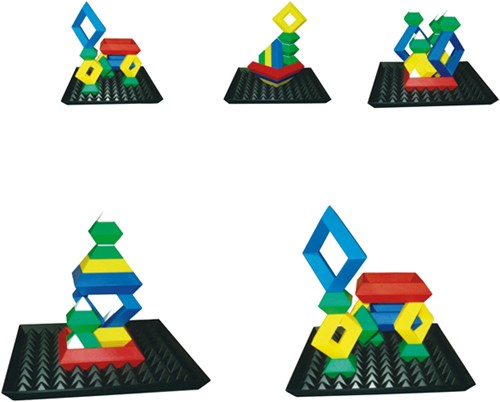 Eduplay puzzel speelgoed - Triangle Puzzle met basis set van 25 stukken-2