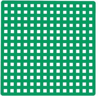 Plus-Plus bouwplaat groene basisplaten 12 stuks constructiespeelgoed