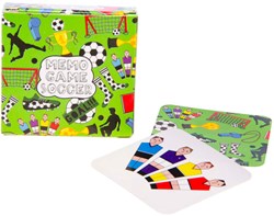 Duckiez memospel voetbal - mini memory spel 28 kaarten kinderen