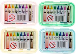 Duckiez mini waskrijtjes set - 8 kleuren in handig doosje