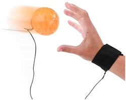 Bal met licht en elastiek armband 35484Z