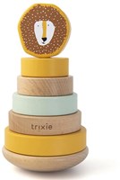 Trixie houten stapeltoren - educatief speelgoed Mr. Lion geel FSC hout-2