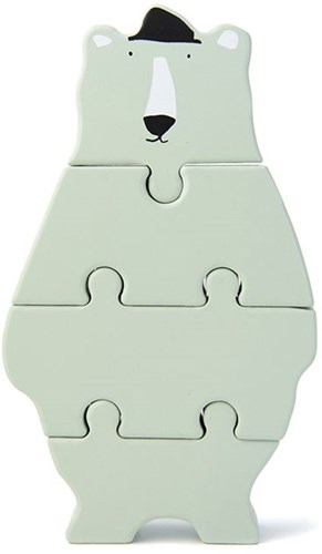 Trixie houten dierenpuzzel - educatief speelgoed Mr. Polar Bear-2