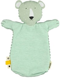 Trixie handpop ijsbeer - zachte marionet voor kinderen