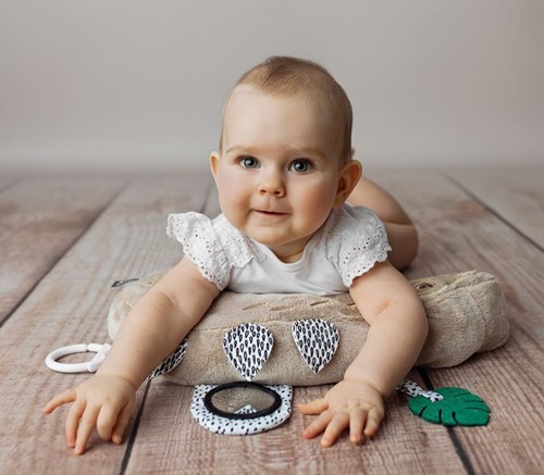 Mom's Care sensorisch babykussen luiaard met natuurlijke vulling-2