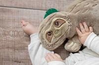 Mom's Care SOFT BABY TOYS Sensory Activity Pillow Sloth 4