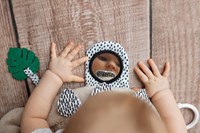 Mom's Care SOFT BABY TOYS Sensory Activity Pillow Sloth 5