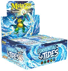 Asmodee MetaZoo ruilkaartspel Torrential Tides Booster Box waterkaarten
