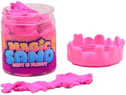 Johntoy speelzand fluffy zand 450 gram creatief speelgoed multi kleuren