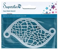 Schminksjabloon reptiel schmink stencil voor kinderen en volwassenen