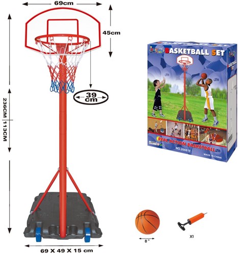 Basketbal Set 200 Cm