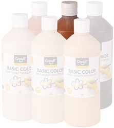 Creall plakkaatverf 500ml huidskleur - kinderverf creatief schilderen
