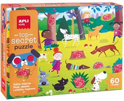 APLI Kids APLI - Puzzel Top Secret Honden (60 stuks)