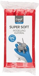 Creall Supersoft Klei Blok 500gr Rood