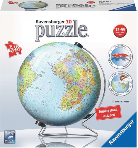 Ravensburger 3D puzzel De Aarde engelstalig - 540 stukjes