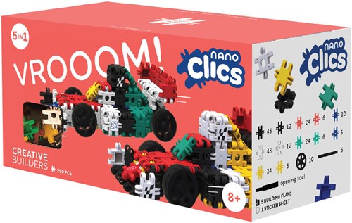 Nano Clics - Creative Builders, 250dlg.