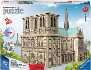 Ravensburger 3D puzzel gebouw Notre Dame Parijs - 216 stukjes
