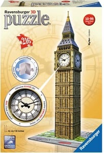 Ravensburger Big Ben Met Klok 3D Puzzel Gebouw 216 Stukjes ravensburger kopen in de aanbieding Ravensburger Big Ben Met Klok 3D Puzzel Gebouw 216 Stukjes ravensburger kopen in de aanbieding
