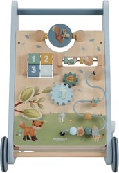 Little Dutch activiteiten loopwagen Forest Friends FSC houten speelgoed