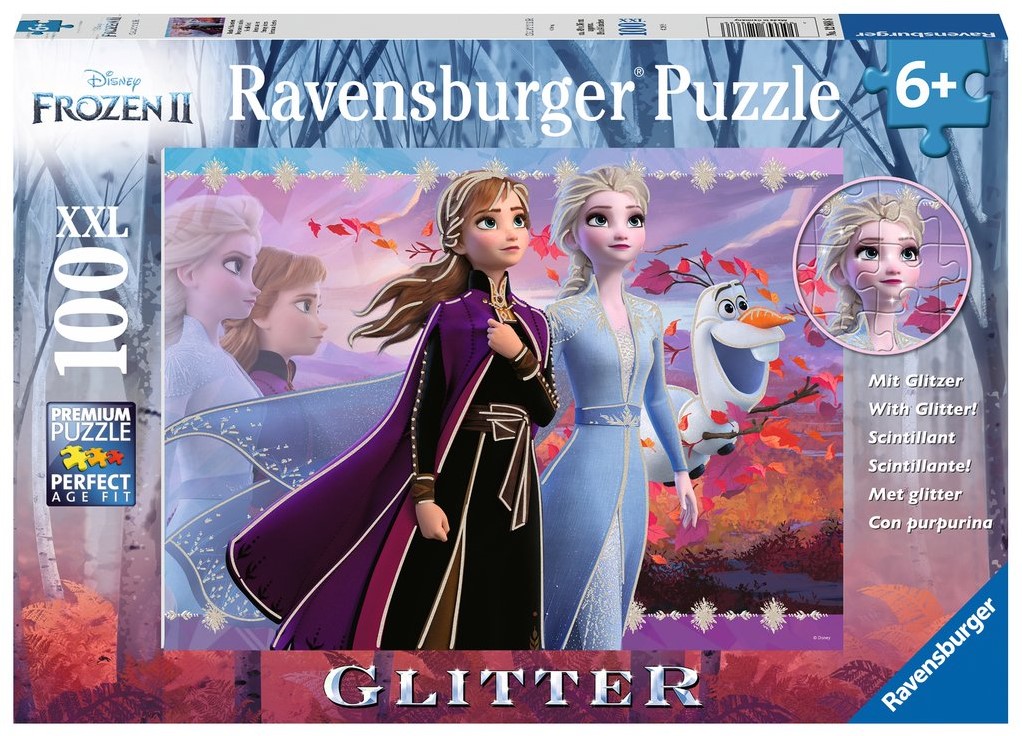 Migratie Kwade trouw puzzel Ravensburger puzzel Disney Frozen 2 - 100 stukjes