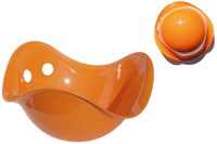 Moluk Bilibo oranje - creatief speelgoed schaal voor kinderen-2